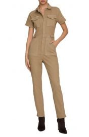 Fit for Success Stretch Cotton Twill Jumpsuit at Nordstrom